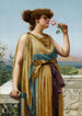 La Rose parfumée - John William Godward — artwork view