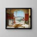 La douce sieste d'un jour d'été - John William Godward — framed artwork on a wall