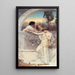 Yes or No - John William Godward — framed artwork on a wall