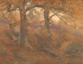 Forest Landscape Painting - John William North — artwork view