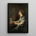 Portrait of Christiana Lily Macdonald - John William Schofield — framed artwork on a wall
