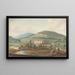 View of a domain - John William Upham — framed artwork on a wall
