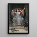 Circe offering the cup to Ulysses - John William Waterhouse — framed artwork on a wall
