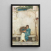 Rêveries - John William Waterhouse — framed artwork on a wall