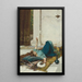 Serenity of Doing Nothing - John William Waterhouse — framed artwork on a wall