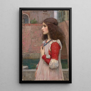 Juliette - John William Waterhouse — framed artwork on a wall