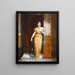 The Spinner - John William Waterhouse — framed artwork on a wall