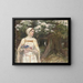 Matilda - John William Waterhouse — framed artwork on a wall