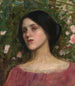 The Rose Arbor - John William Waterhouse — artwork view