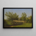 The Old Bridge - John Williamson — framed artwork on a wall