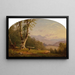 View from the Cliff - John Williamson — framed artwork on a wall
