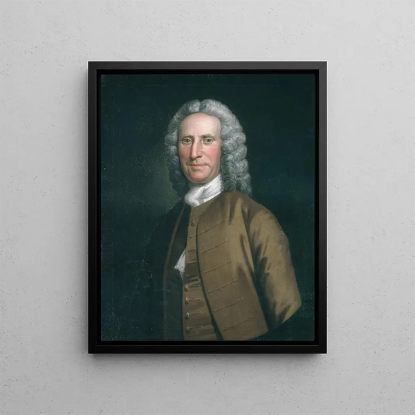 Cadwallader Colden - John Wollaston — framed artwork on a wall