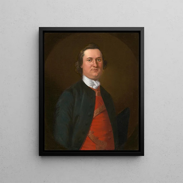 Lewis Morris - John Wollaston — framed artwork on a wall