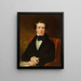 Self-portrait Painting - John Wood — framed artwork on a wall