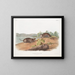 Pocket rat in the shape of a mole, natural size - John Woodhouse Audubon — framed artwork on a wall