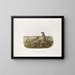 Spermophile à treize bandes, taille naturelle, mâle et femelle - John Woodhouse Audubon — framed artwork on a wall