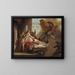 Danaé et la pluie d'or - Jonas Hoffman — framed artwork on a wall