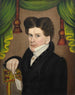 The man with a pen - Jonas Welch Holman — artwork view
