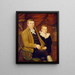 Father and Son - Jonathan Budington — framed artwork on a wall