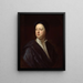 Sir Andrew Fountaine - Jonathan Richardson the Elder — framed artwork on a wall