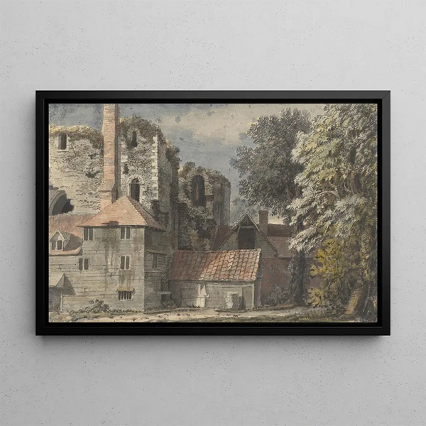 Château de Canterbury - Jonathan Skelton — framed artwork on a wall