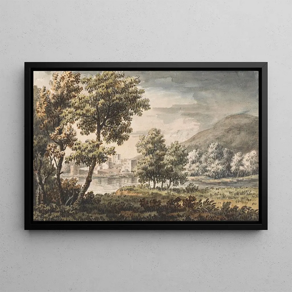 Classic Composition Painting - Jonathan Skelton — framed artwork on a wall