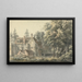 The Monastery Refectory Saint Augustine Canterbury - Jonathan Skelton — framed artwork on a wall