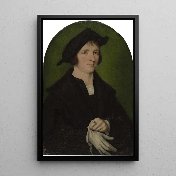 Joris Vezeleer - Joos van Cleve — framed artwork on a wall