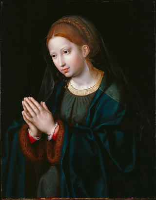 Joos Van Cleve - The Virgin in Prayer.webp