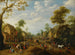 A village fair with many peasants celebrating - Joost Cornelisz Droochsloot — artwork view