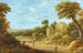a landscape with figures in front of a ruin - Joost Cornelisz Droochsloot — artwork view