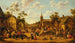 Scene of a village with peasants celebrating and conversing - Joost Cornelisz Droochsloot — artwork view
