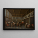 Bedroom of Sadko - Joost Cornelisz Droochsloot — framed artwork on a wall