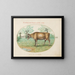 A Cow - Joris Hoefnagel — framed artwork on a wall