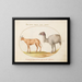 a cow and a camel - Joris Hoefnagel — framed artwork on a wall