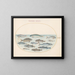 Planche 21: Morue et autres poissons - Joris Hoefnagel — framed artwork on a wall