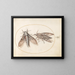 Platine Painting 26 Two Sphinxes - Joris Hoefnagel — framed artwork on a wall