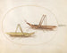 Platine Painting 45 Two long-headed grasshoppers - Joris Hoefnagel — artwork view