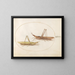 Platine Painting 45 Two long-headed grasshoppers - Joris Hoefnagel — framed artwork on a wall