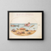Platine 52 An Argonaut, hermit crabs, shells, and a crab - Joris Hoefnagel — framed artwork on a wall