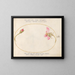 Plant 56 A boutonnière and a pink rose in decomposition - Joris Hoefnagel — framed artwork on a wall