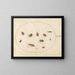 Platine 79 Twelve insects including bugs - Joris Hoefnagel — framed artwork on a wall