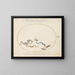 Serpents et un lézard - Joris Hoefnagel — framed artwork on a wall