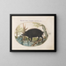 Sanglier Painting - Joris Hoefnagel — framed artwork on a wall