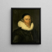 Portrait of Jacob Gerritsz van der Mij - Joris van Schooten — framed artwork on a wall