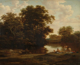 Landscape with Bathers - Joris van der Haagen — artwork view