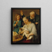 Untitled Painting - José Agustín Arrieta — framed artwork on a wall