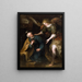 The Liberation of Saint Peter - José Antolínez — framed artwork on a wall