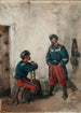 Two soldiers - José Benlliure y Gil — artwork view