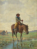 A cowboy - José Bouchet — artwork view
